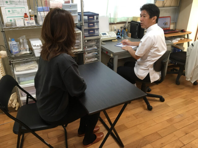 カウンセリングの様子